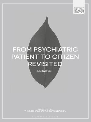 cover image of From Psychiatric Patient to Citizen Revisited